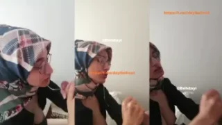 Türbanlı Sevim ifşa videoları part 5