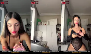 Elanur Ayan ifşa Seksi kıyafetiyle yayında