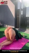 Balkonda sabah mastürbasyonu Alya Vural ifşa