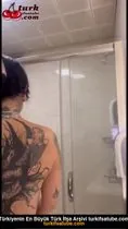 Yağmur şimşek ifşa banyoda çırılçıplak